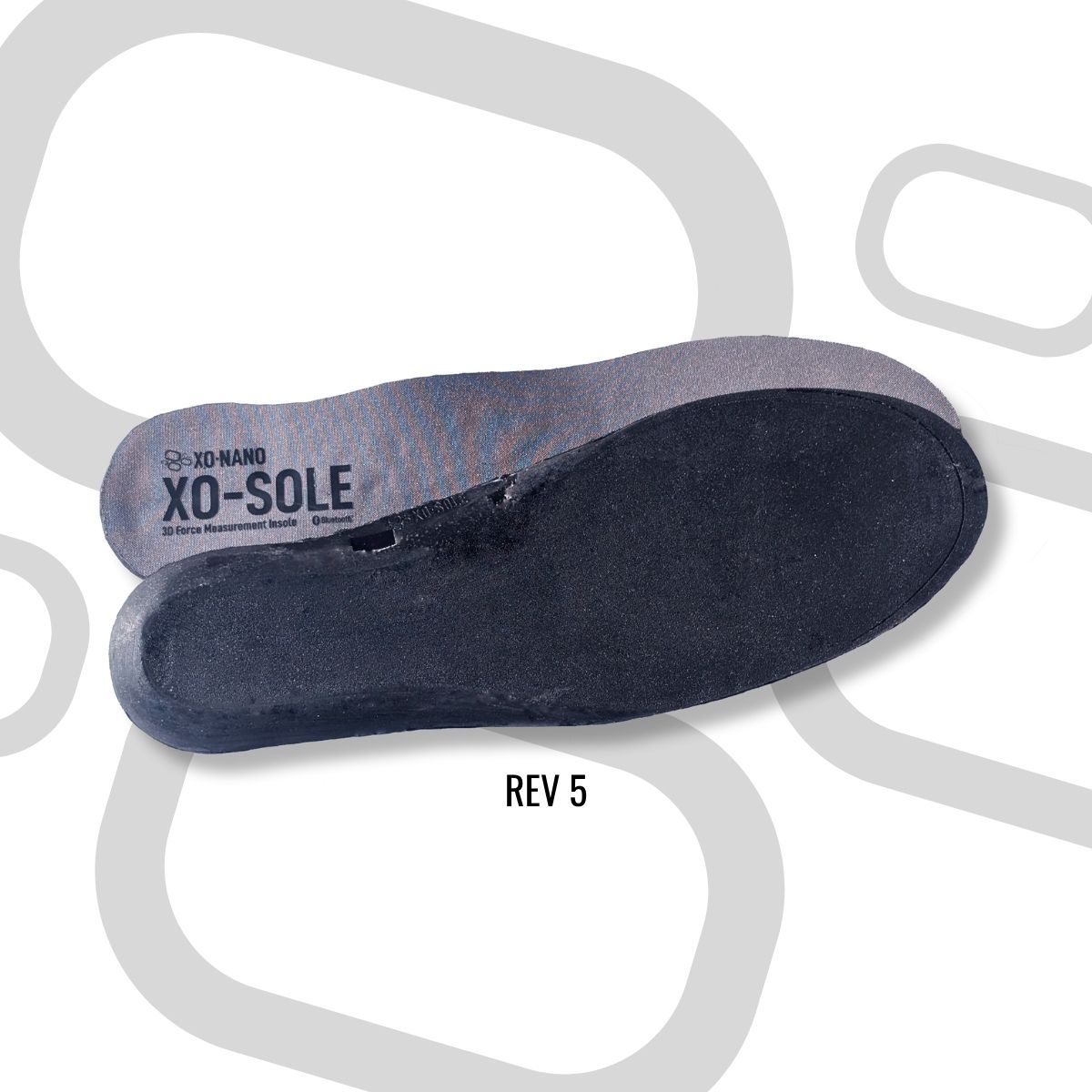 Pair of X0-SOLE Rev 5 insoles.