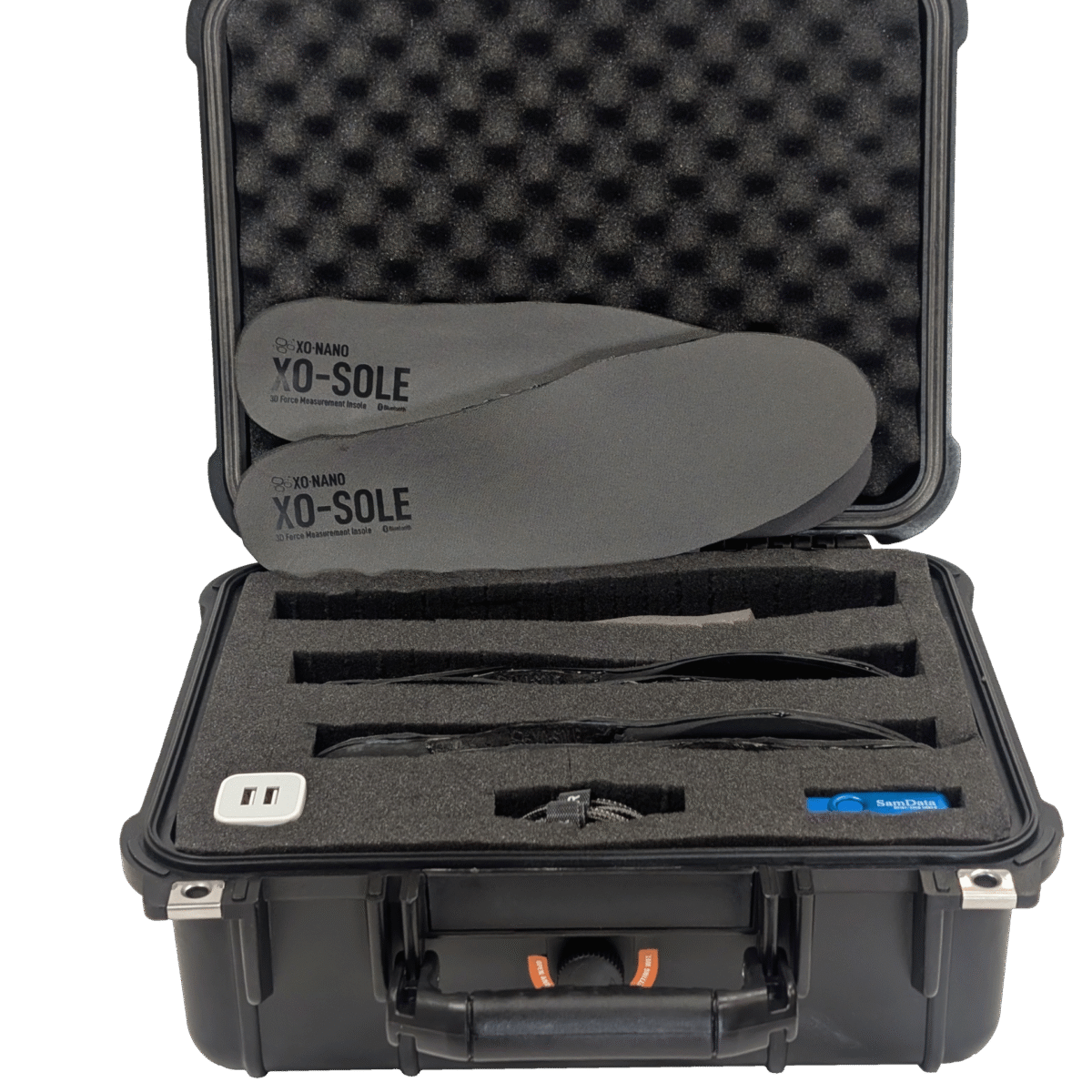 XO-SOLE Starter Kit, which includes 1 pair of XO-SOLE insoles in sizes S, M, and L.